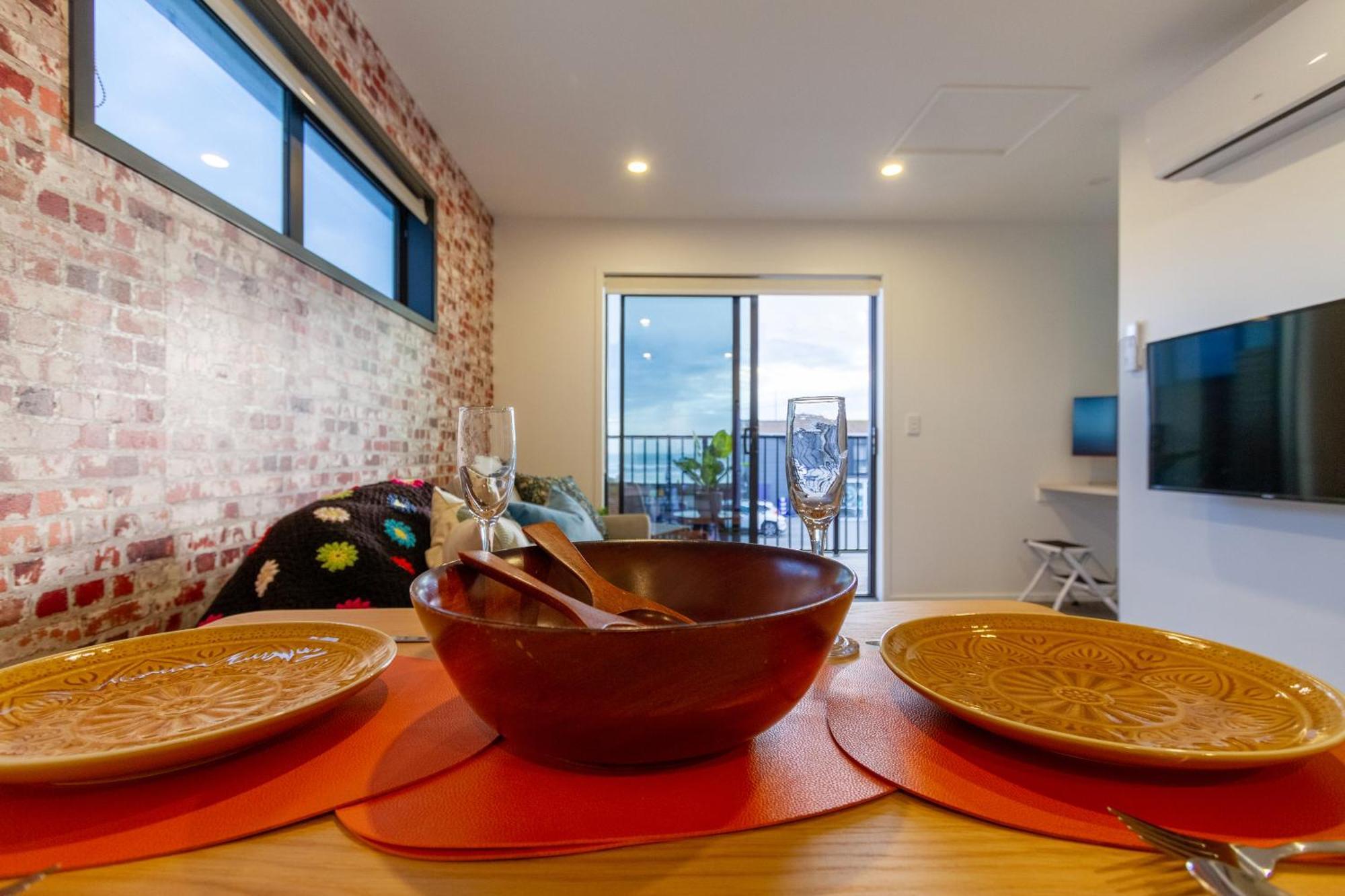Okioki - Seaside Escape Daire Christchurch Dış mekan fotoğraf