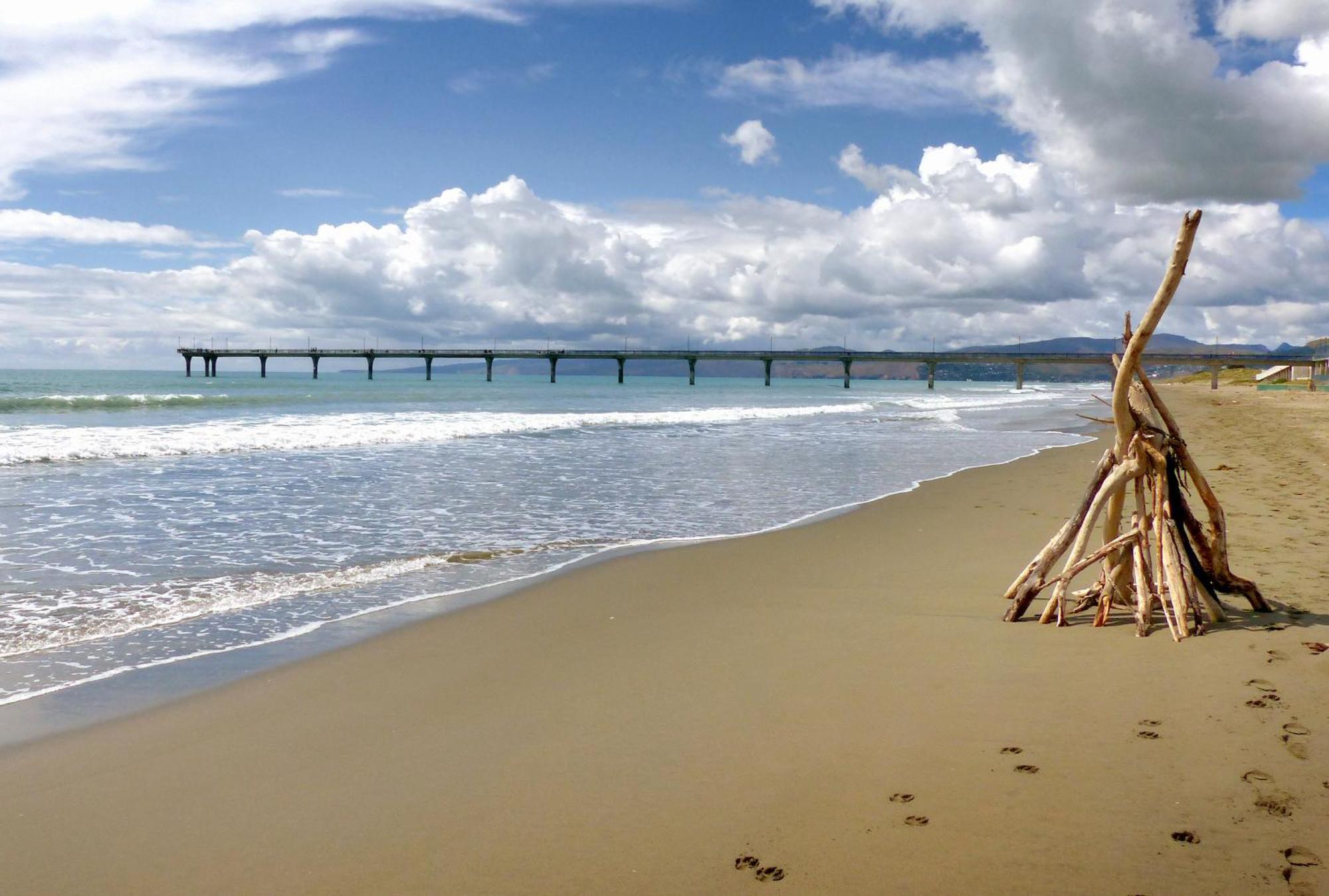 Okioki - Seaside Escape Daire Christchurch Dış mekan fotoğraf